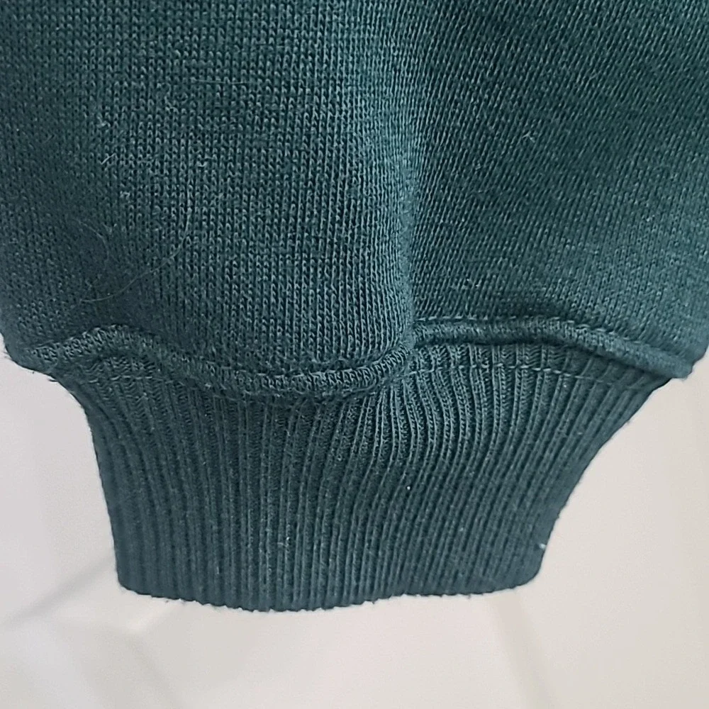 Cherokee Women Sweater‎ Green XL Long Sleeve Crew Neck Vintage Embroidered Logo